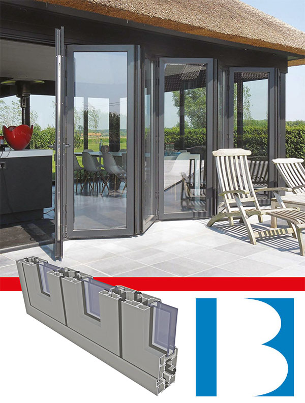 Systemy aluminiowe harmonijkowe
